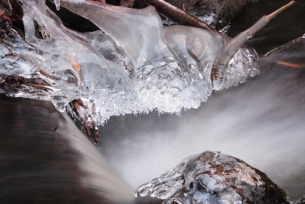 Wasser und Eis