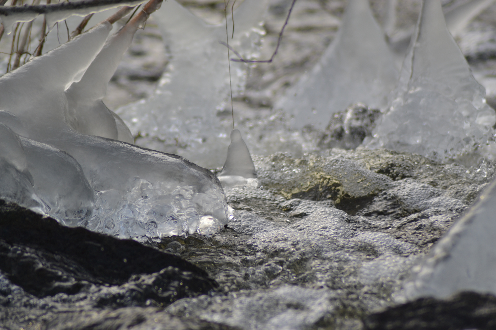 Wasser und Eis