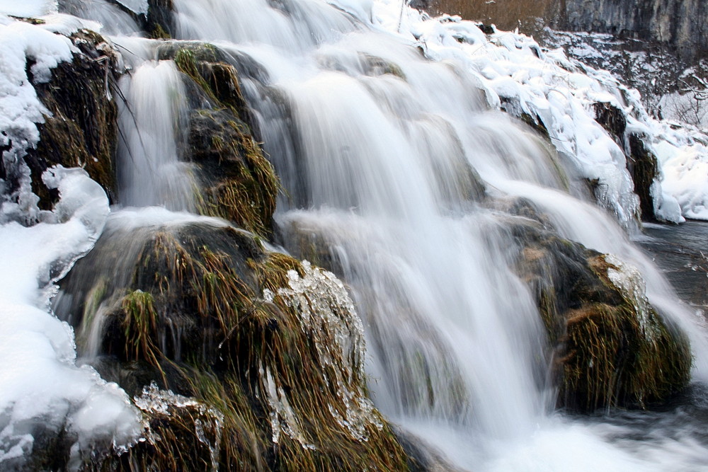 Wasser und Eis