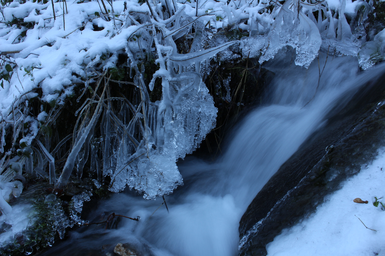 Wasser und eis