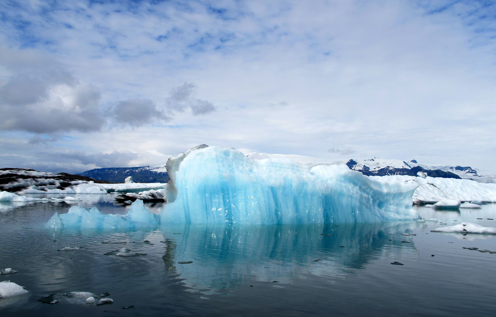 wasser und eis