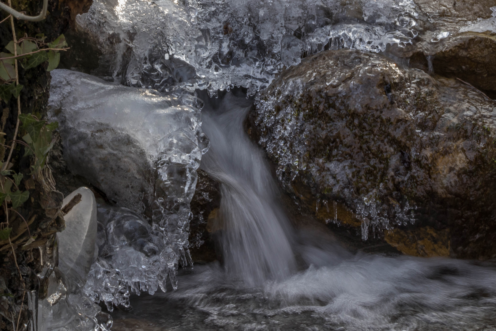 Wasser und Eis