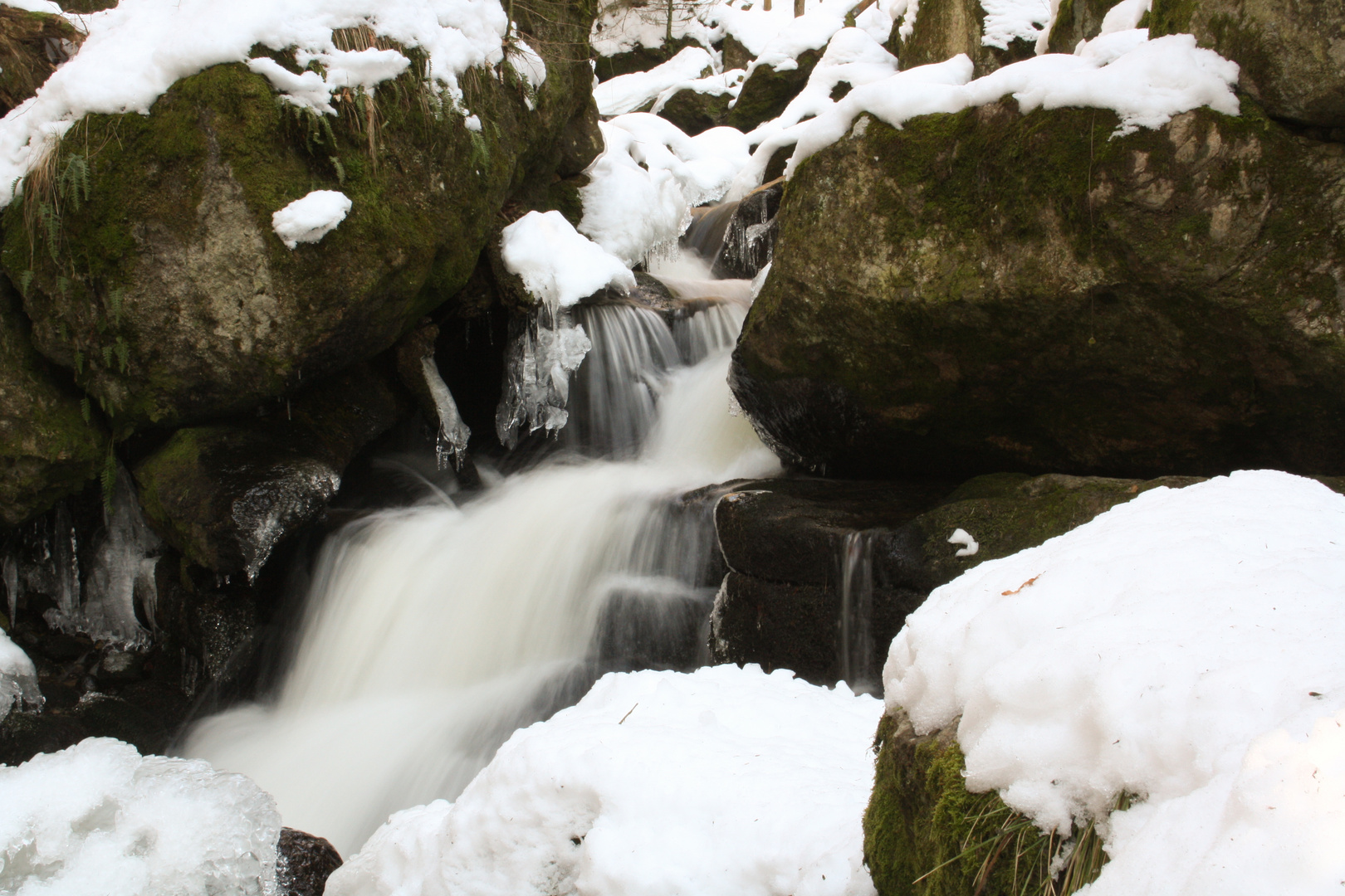 Wasser und Eis