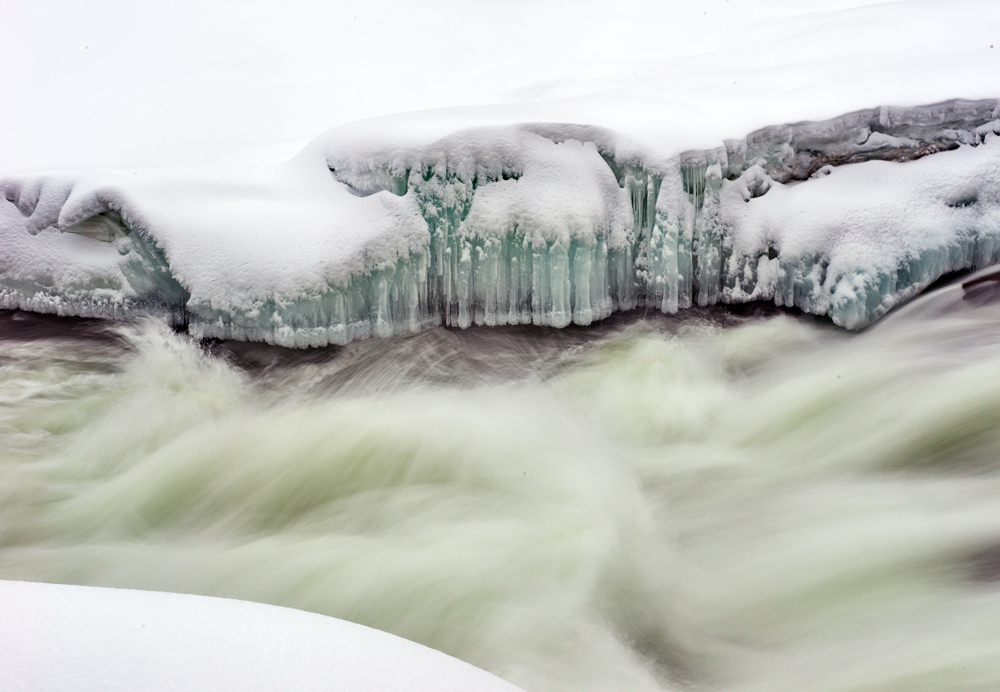 Wasser und Eis