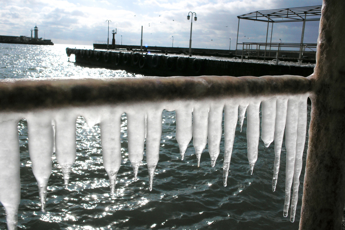 wasser und eis