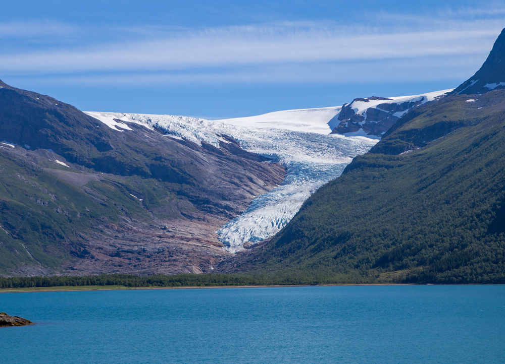 Wasser und Eis in Norwegen