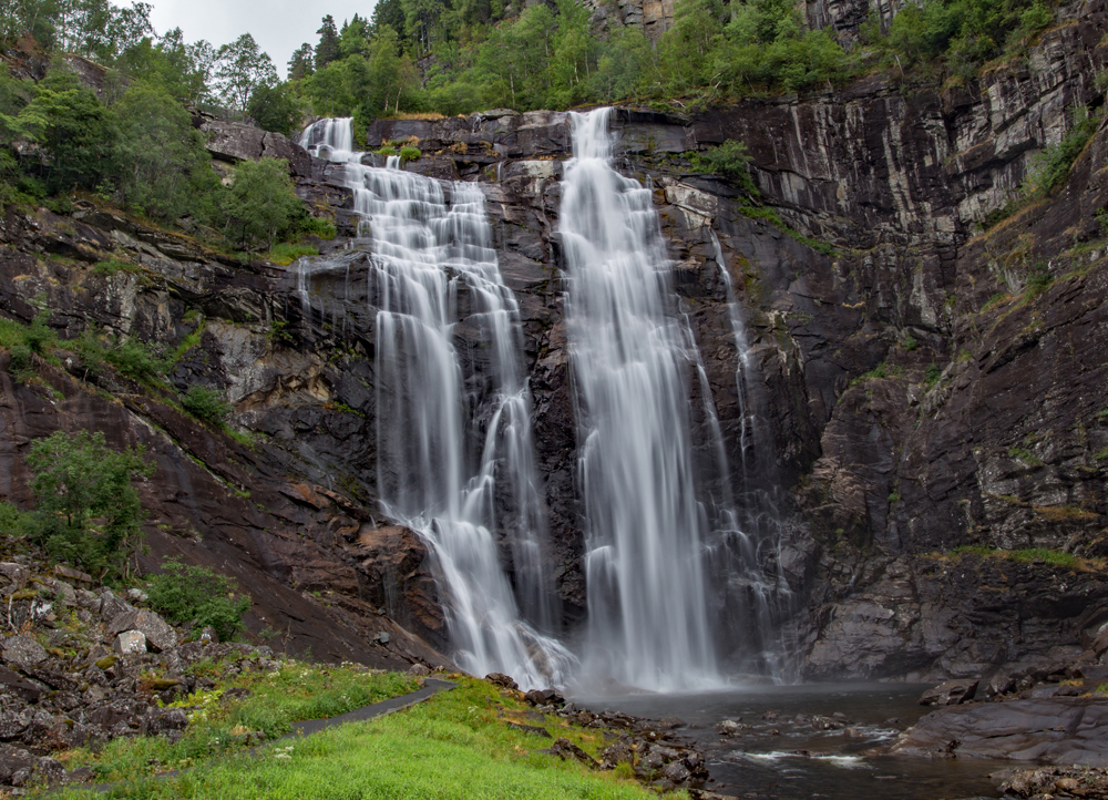 Wasser und Eis in Norwegen