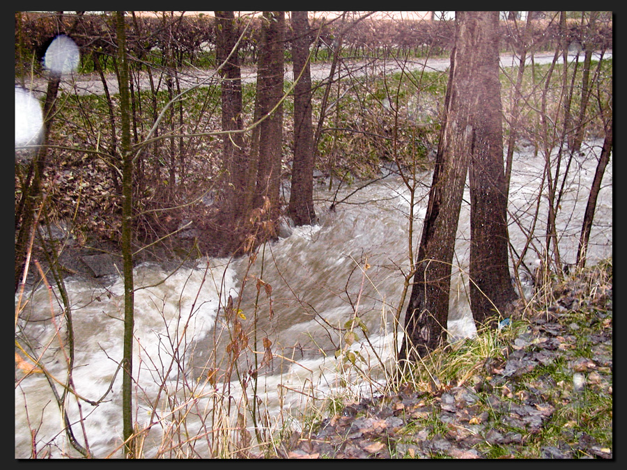 Wasser, und nicht wenig!