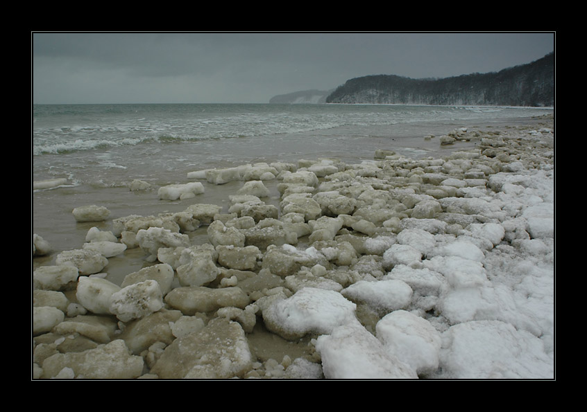 Wasser und Schnee