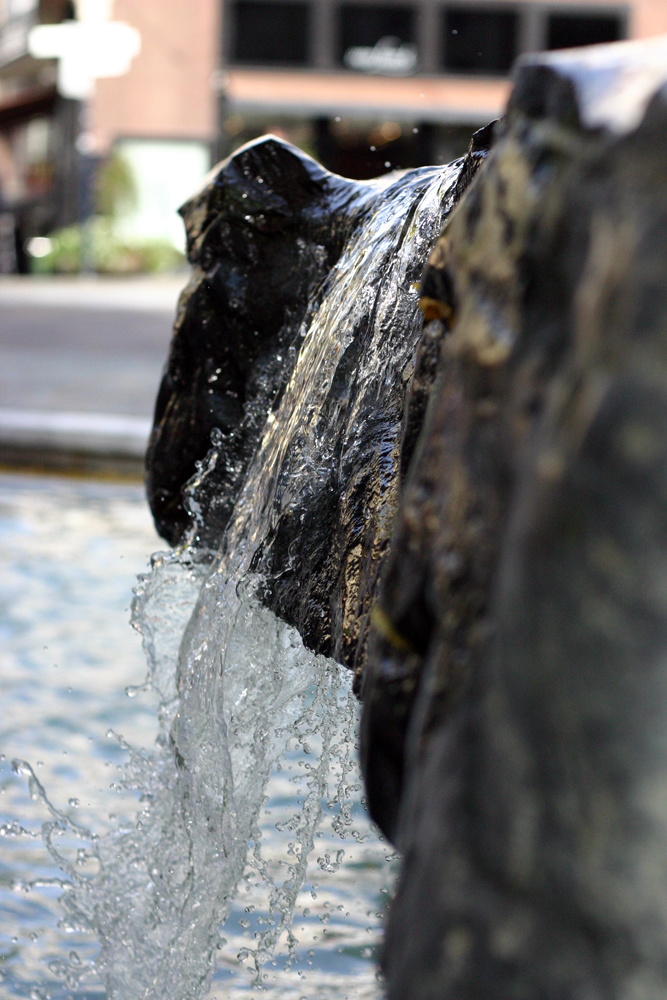 Wasser und Stein