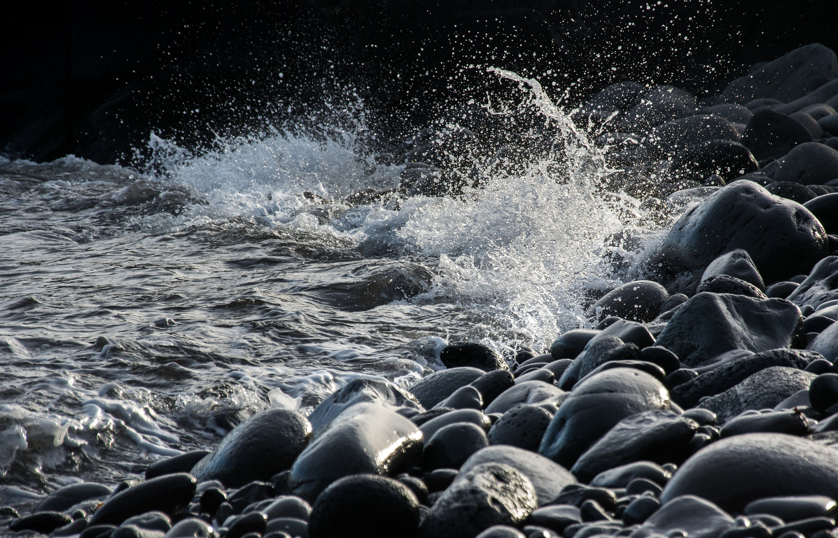 Wasser und Stein