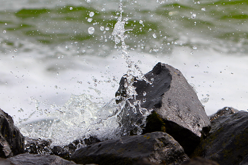 Wasser und Stein