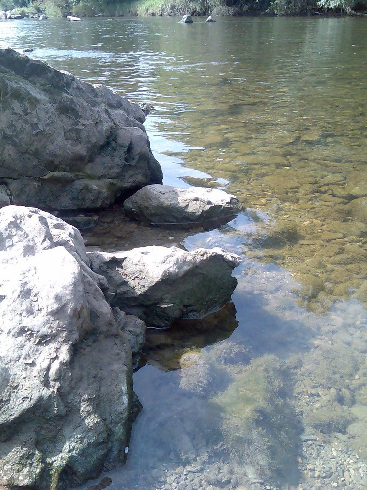 Wasser und Stein