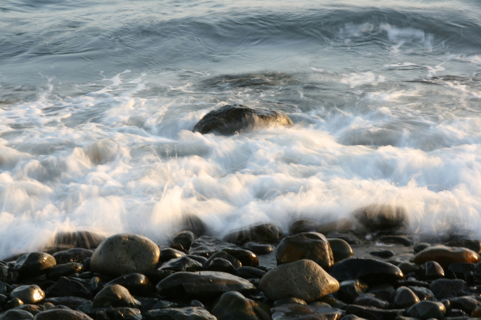 Wasser und Steine