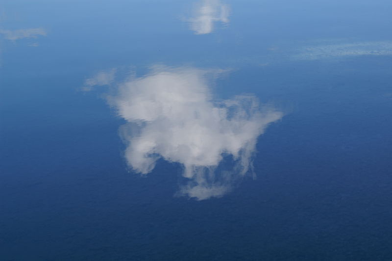 Wasser und Wolke