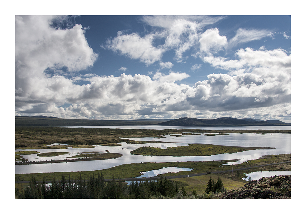 Wasser und Wolken