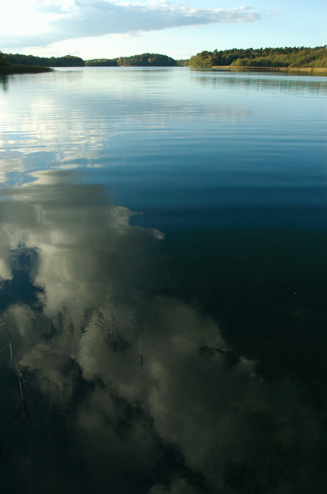 Wasser und Wolken