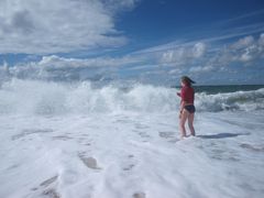 Wasser und Wolken