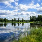 Wasser und Wolken