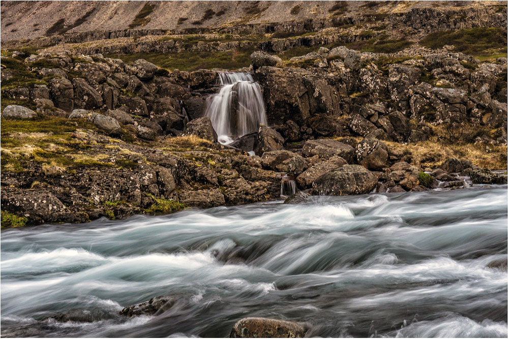 Wasser von rechts nach links...