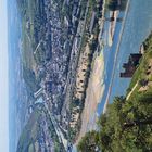 Wasser war knapp - Der Rhein bei Bingen