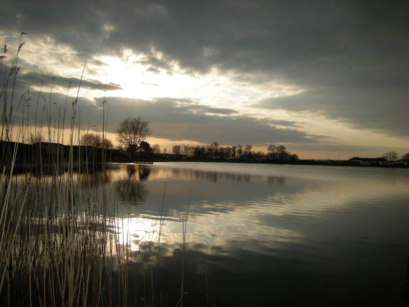 Wasser, Wolken, Feierabend....