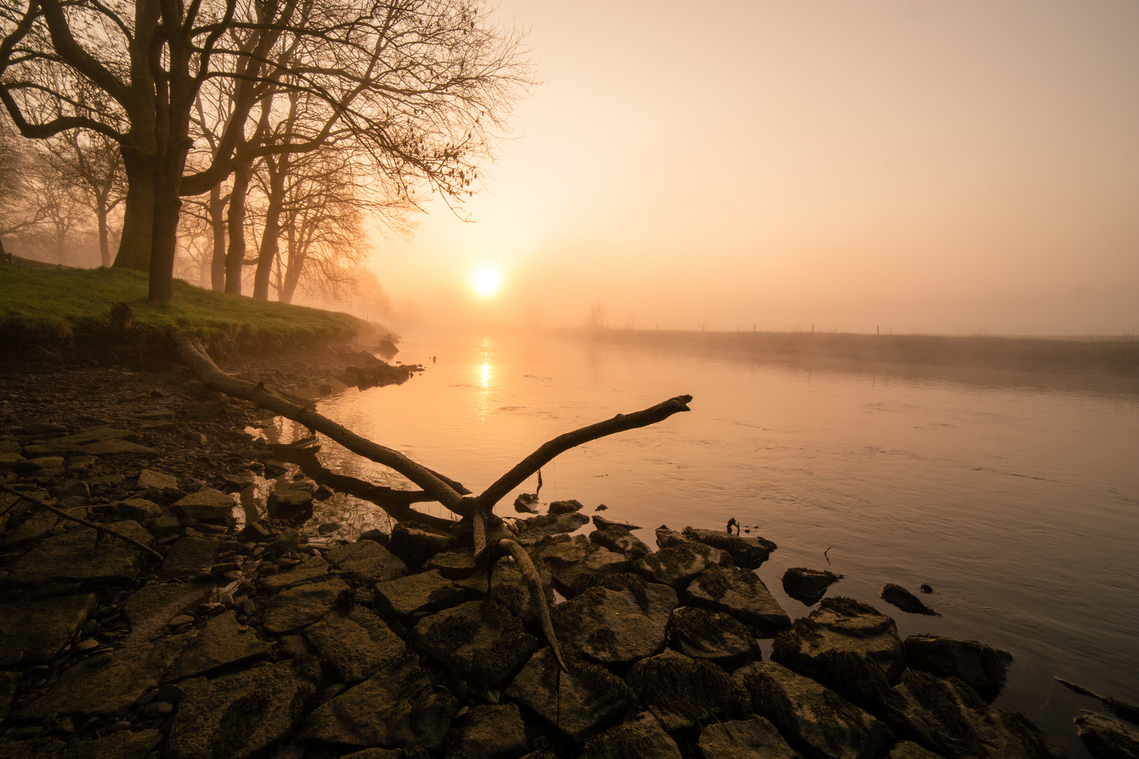 Wasserabsenkung...