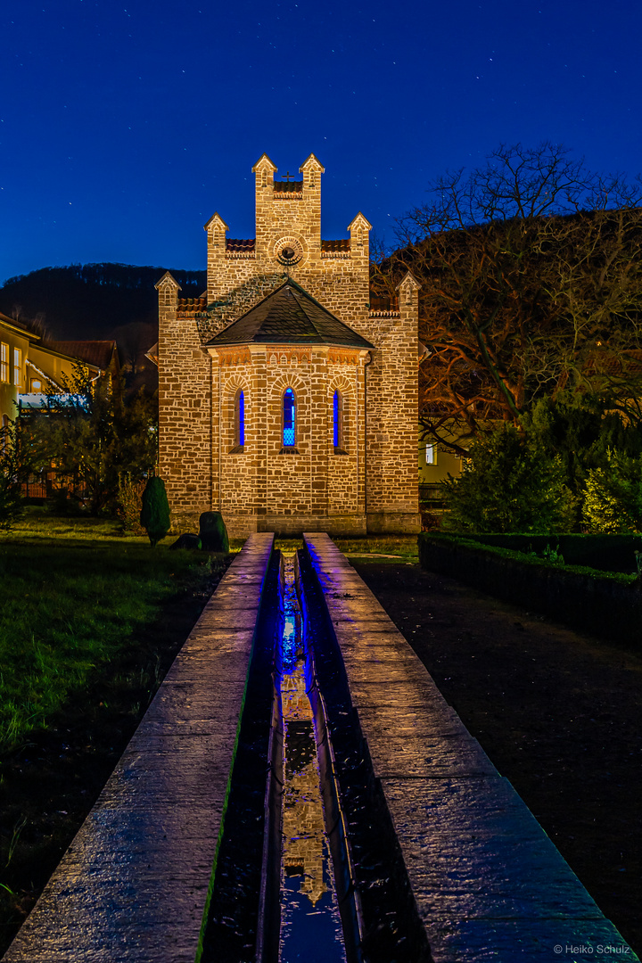 Wasserachse des Stecklenberger Kurparks