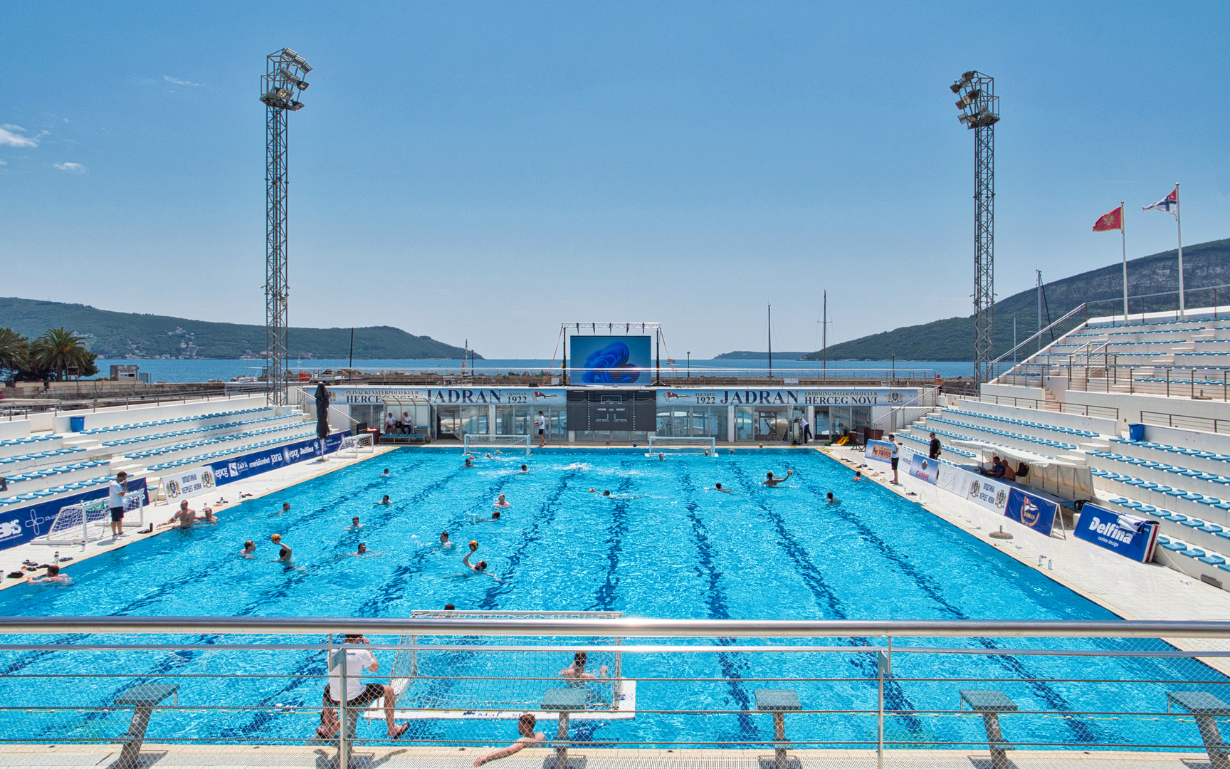 Wasserballstadion in Herceg Novi