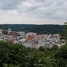 Wasserburg an einem trüben Tag 