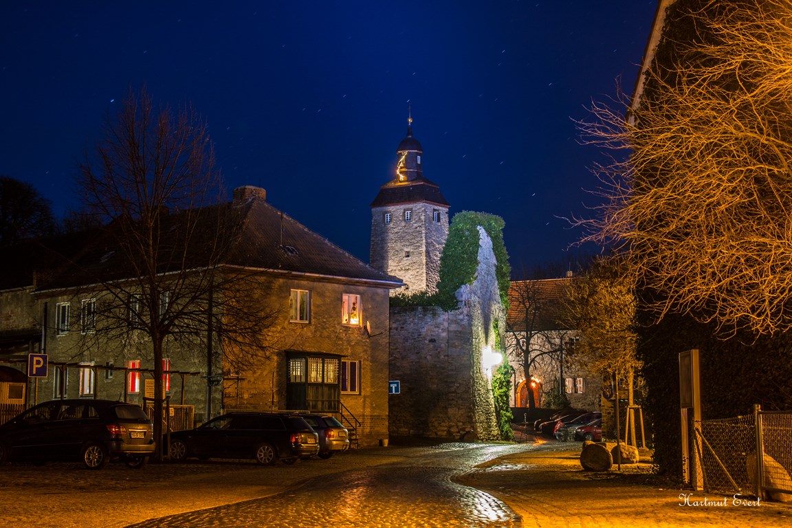 Wasserburg Egeln im Weihnachtlichen Gewand