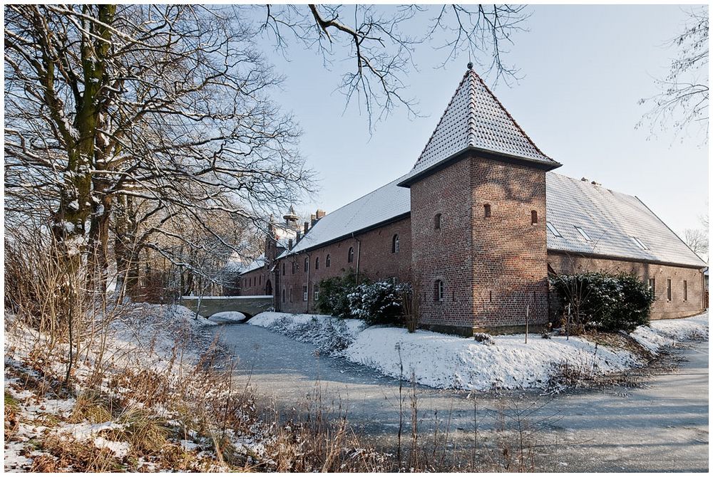 Wasserburg Gastendonk in Kempen  OT St. Hubert