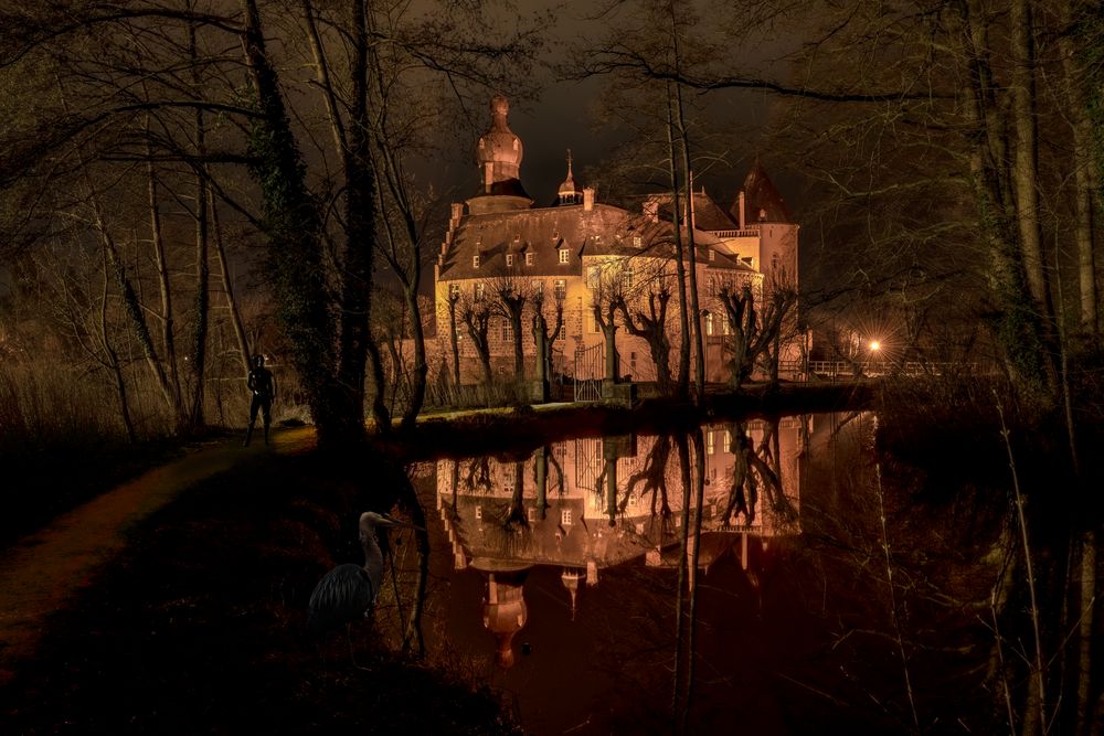 Wasserburg Gemen, Ansicht von Süden