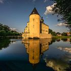 Wasserburg Gemen im Abendlicht (2)