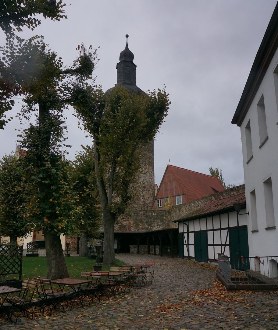 Wasserburg Gommern Bergfried