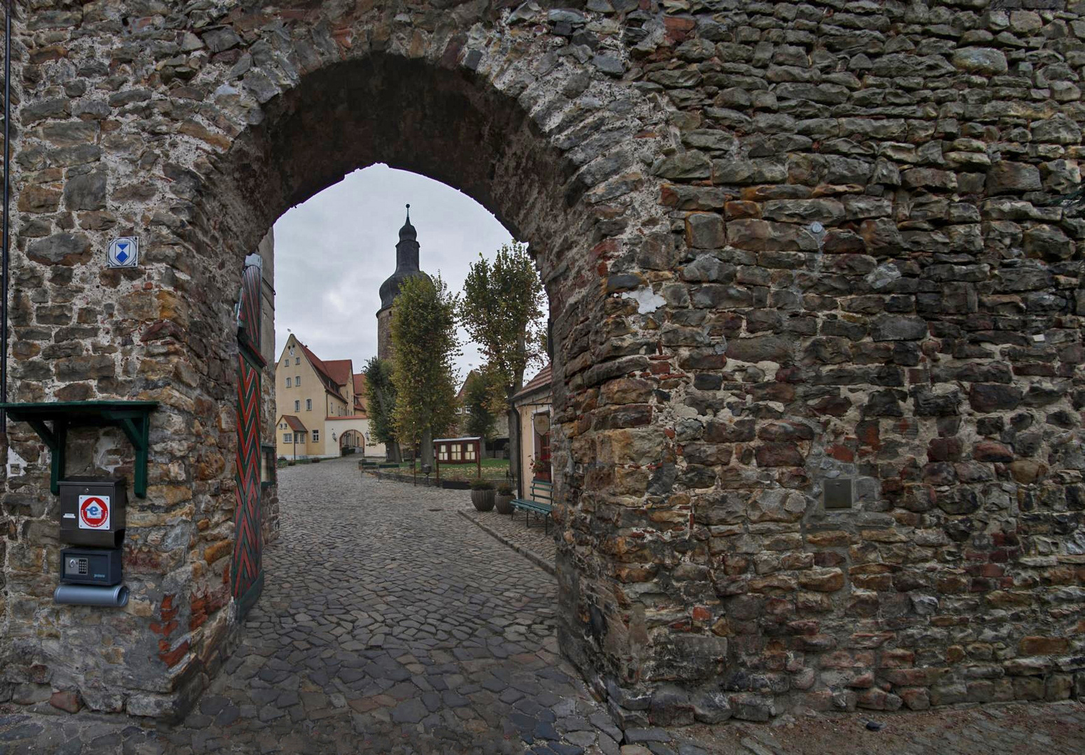 Wasserburg Gommern Haupttor