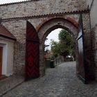 Wasserburg Gommern Wachhäusschen am Tor