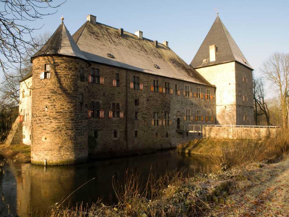 Wasserburg Haus Kemnade Foto Bild Deutschland Europe