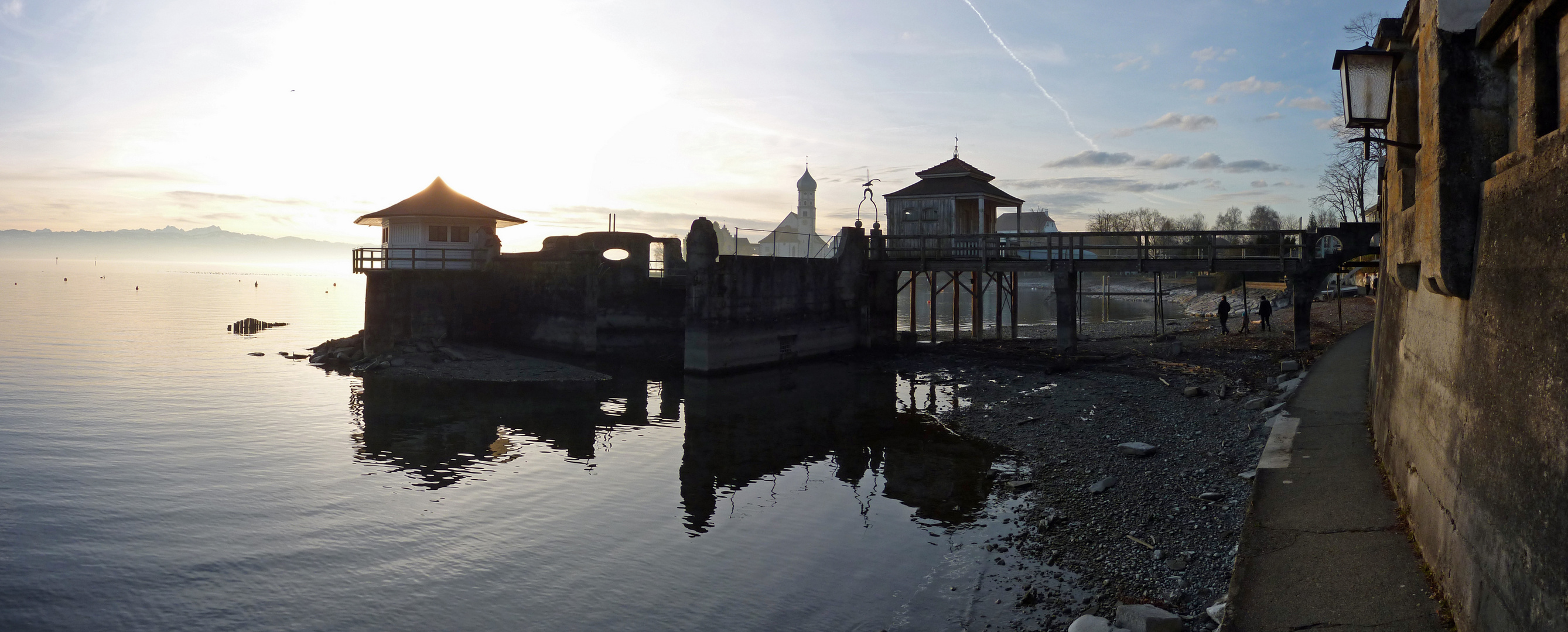 Wasserburg im Januar