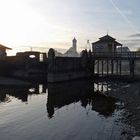 Wasserburg im Januar