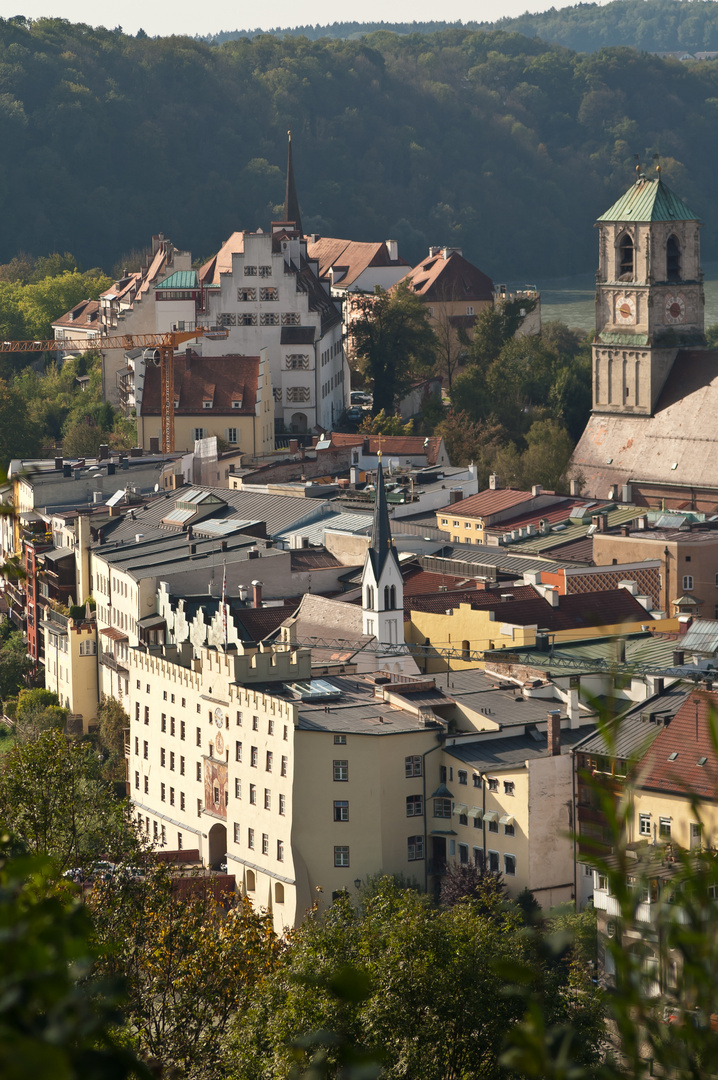 Wasserburg im Spätsommer