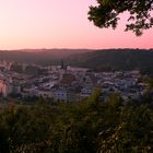 Wasserburg in der Abendsonne