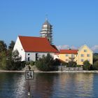 Wasserburg vom Bodensee aus