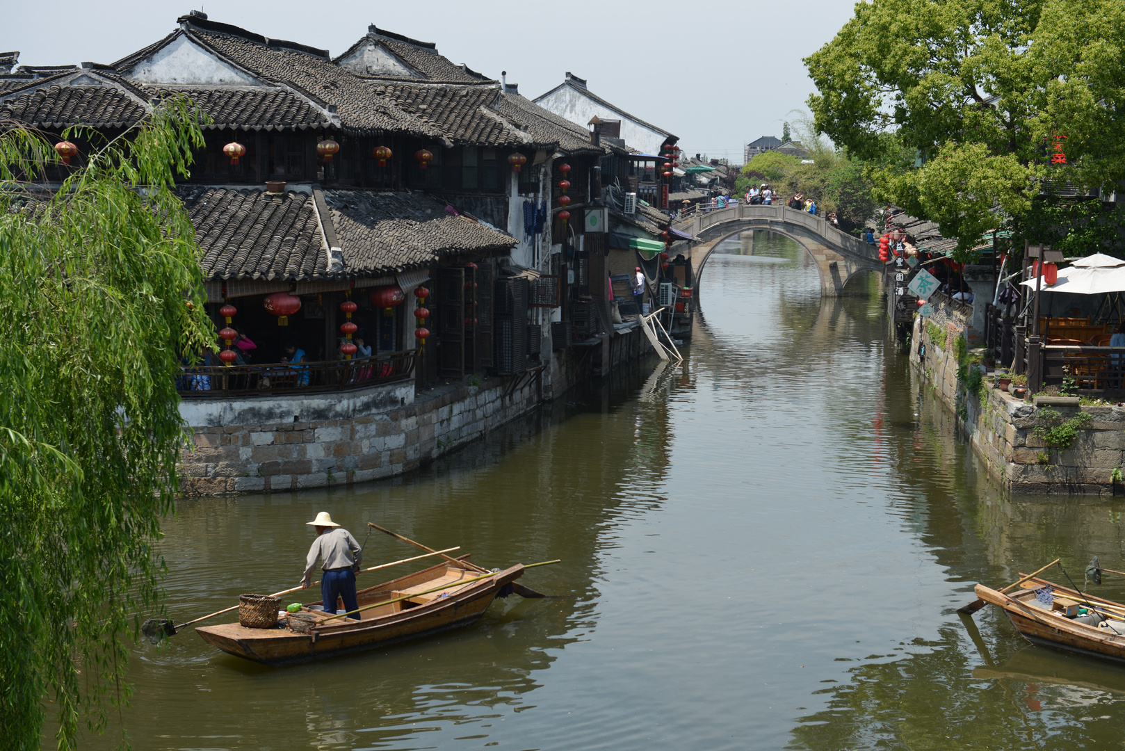 Wasserdorf Xitang bei Shanghai