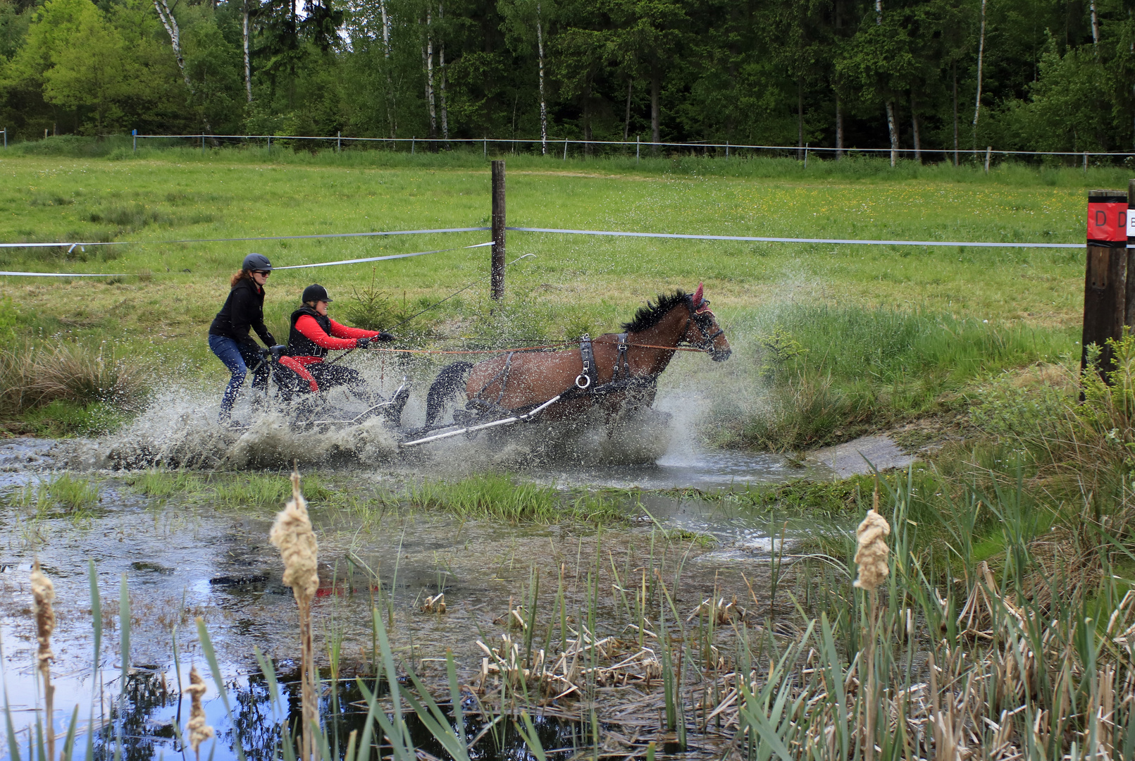 Wasserdurchfahrt