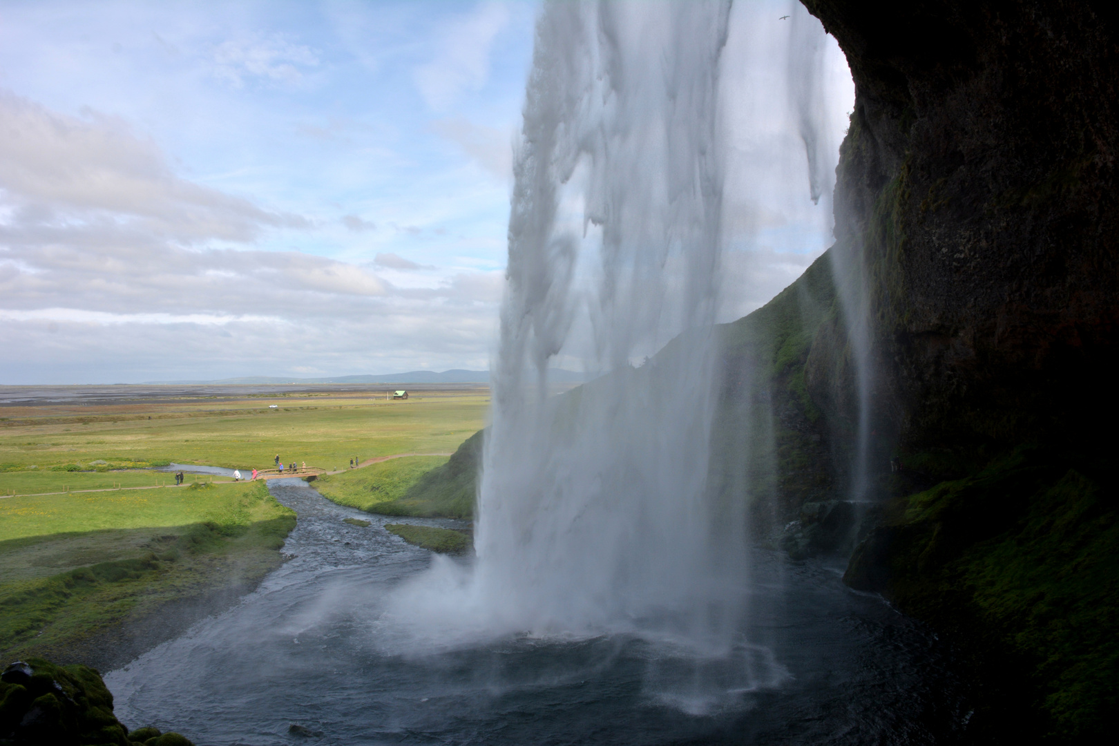 Wasserduschfall