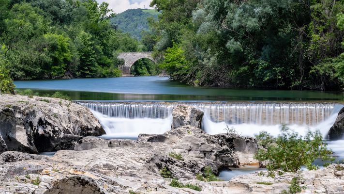 Wasserfälle am Ceze.