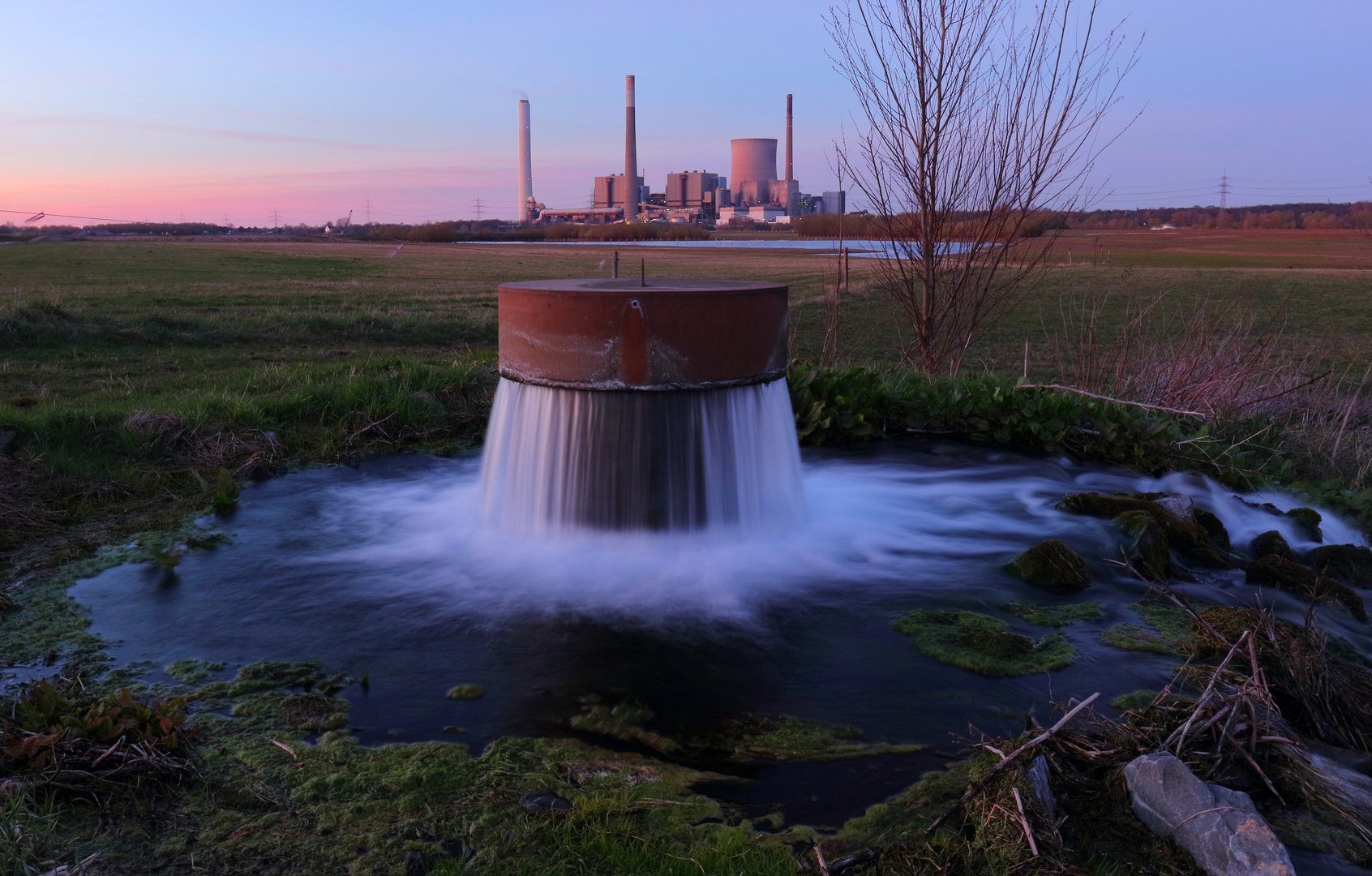 Wasserfälle am Niederrhein.