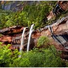 Wasserfälle an den Emerald Pools - Zion N.P. - Utah - USA