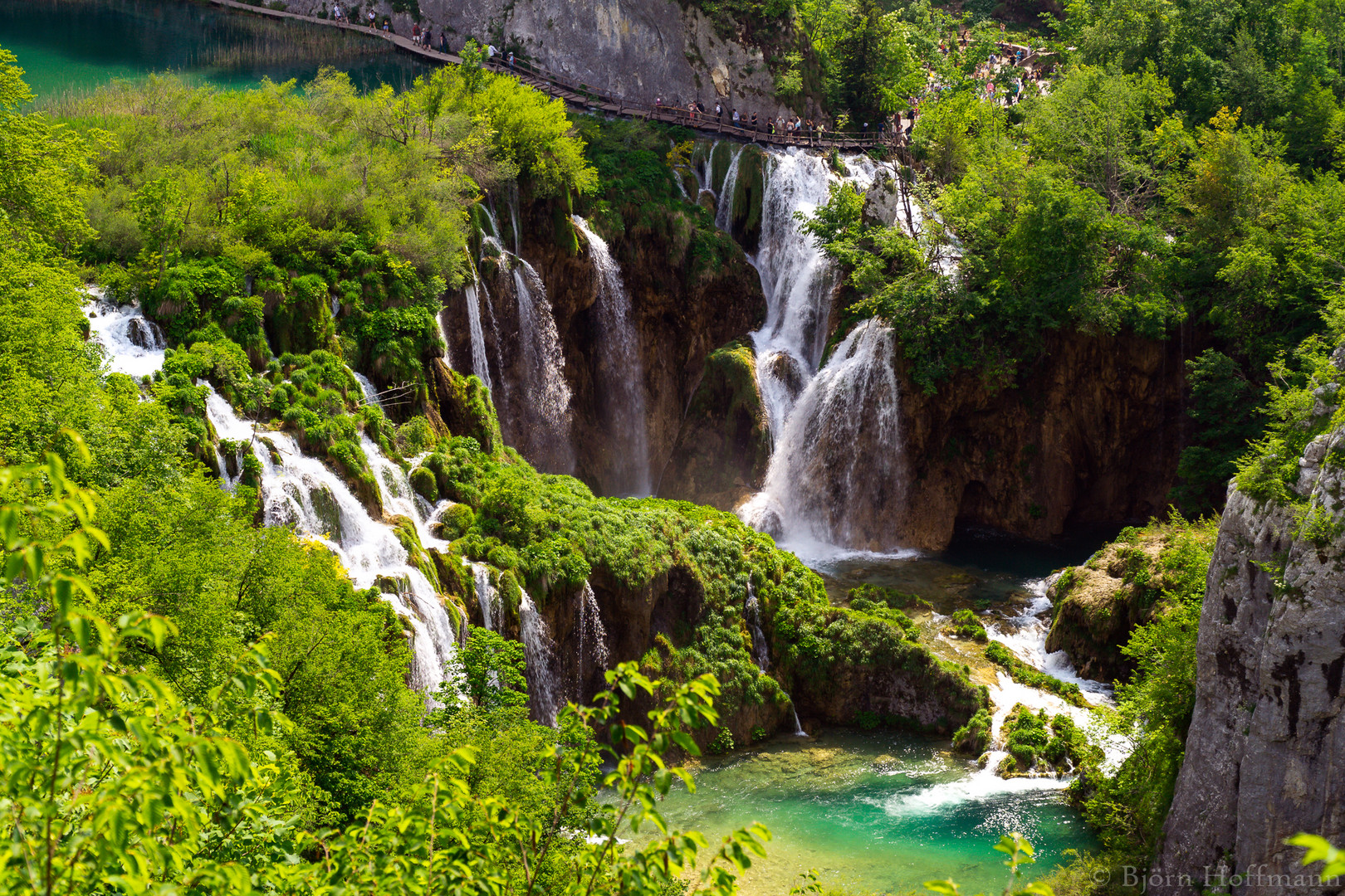 Wasserfälle an den Plitvicer Seen